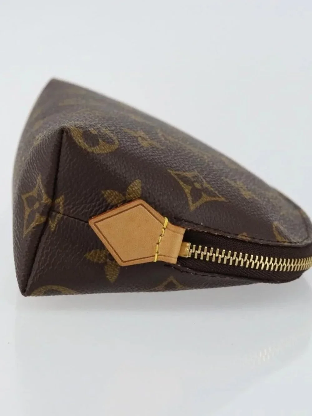 LOUIS VUITTON Monogram Pochette Cosmetic PM Pouch M43998 LV Auth